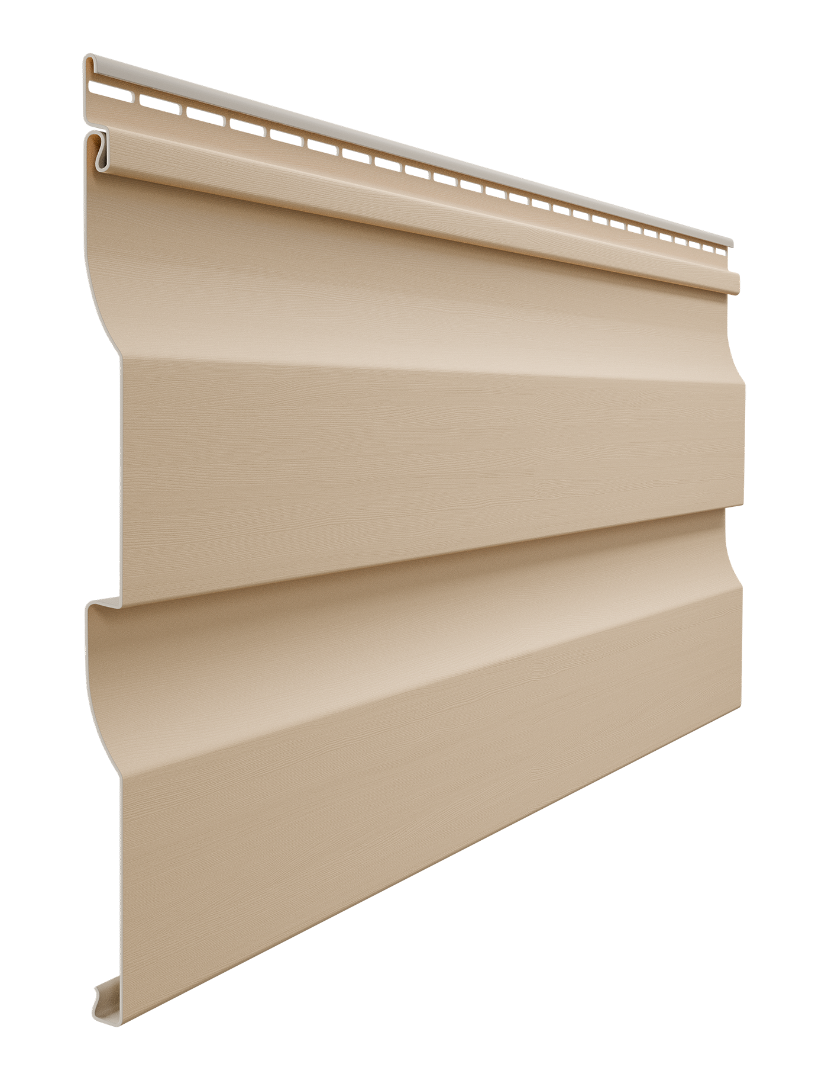 Сайдинг Premium, Корабельный брус, крем-брюле