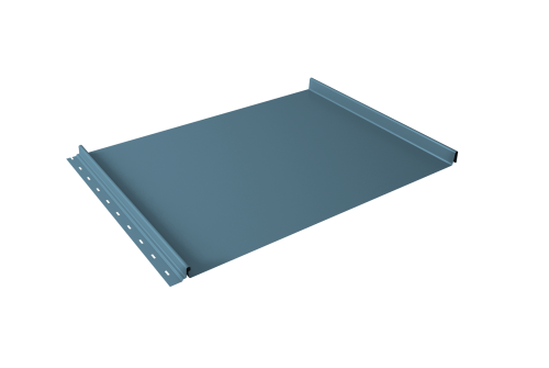 Кликфальц Grand Line 0,45 Drap TX с пленкой на замках RAL 5024 пастельно-синий