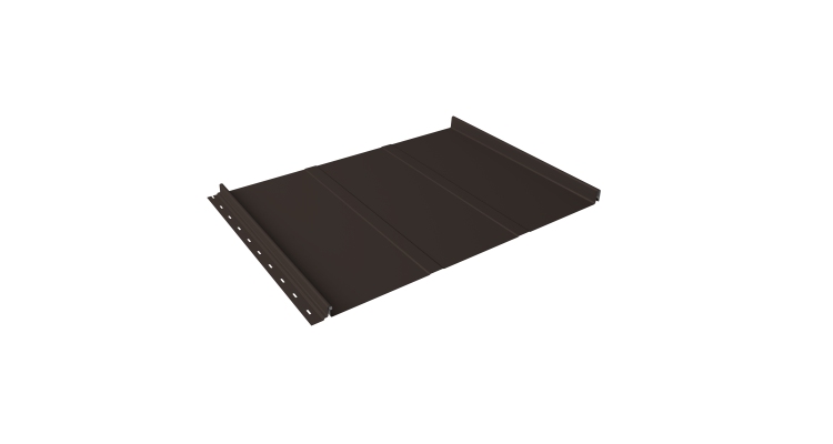 Кликфальц Line Grand Line 0.5 Satin с пленкой на замках RR 32 темно-коричневый