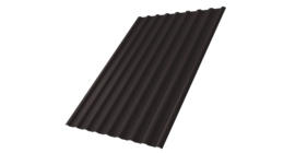 Профнастил С20R 0,5 Satin RAL 9005 черный