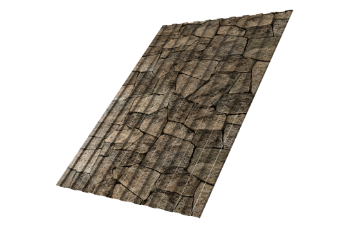 Профнастил С8А 0,45 Print Elite King Stone TwinColor