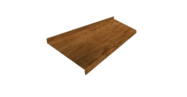 Отлив простой 200 0,45 Print Elite Golden Wood TwinColor (3м)