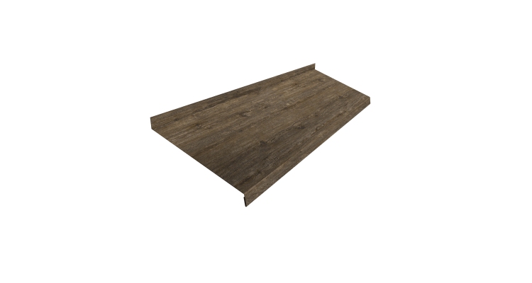 Отлив простой 250 0,45 Print Elite Nordic Wood TwinColor (3м)