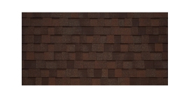Черепица гибкая Tegola Unica piemonte castagna matura 122 (темно-коричневый)
