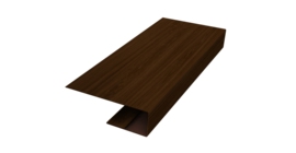 J-Профиль 12мм 0,45 Print Elite Choco Wood TwinColor (3м)