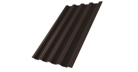 Профнастил НС44 Grand Line 0,5 PurPro Matt 275 RR 32 темно-коричневый