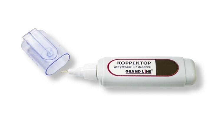 Корректор для ремонта царапин Grand Line RAL 9003