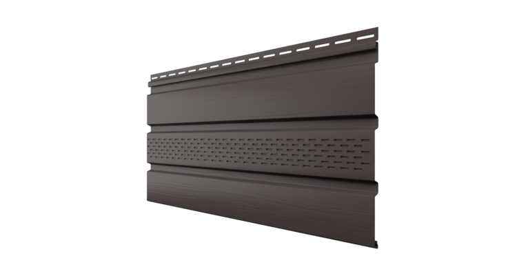 Софит Технониколь частично перфорированный 3000 х 340 мм Пекан