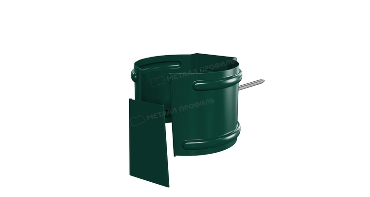 Держатель трубы (на кирпич) Металл Профиль Foramina PUR D100 RAL 6005