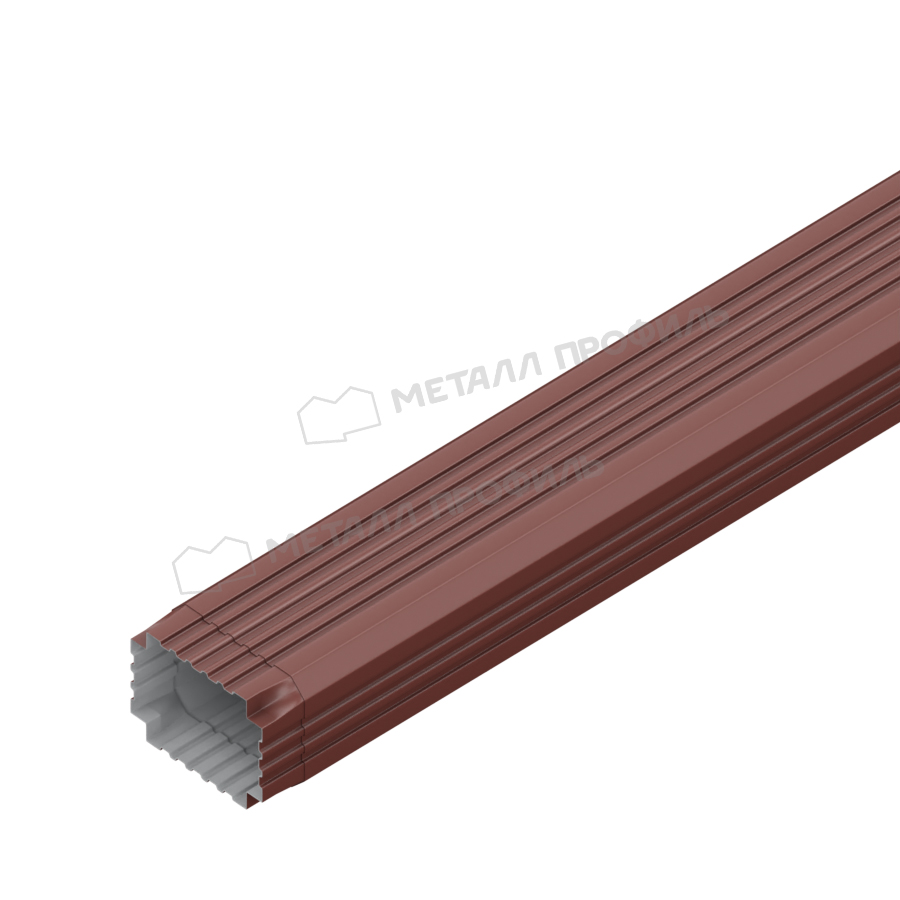 Труба водосточная Металл Профиль БЮДЖЕТ 76х102х2000 RR32
