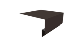 Планка околооконная сложная Экобрус Grand Line 250х75х25 0,5 Drap RR 32 темно-коричневый (3м)