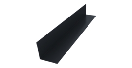 Угол внутренний 30х30 0,45 Drap TX RAL 7024 мокрый асфальт (3м)