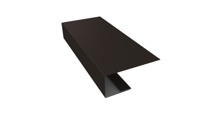 J-Профиль 18мм 0,5 Satin Matt RR 32 темно-коричневый (2м)