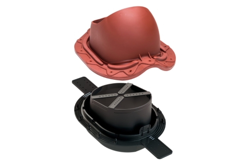 Элемент проходной Vilpe Muotokate 2K красный