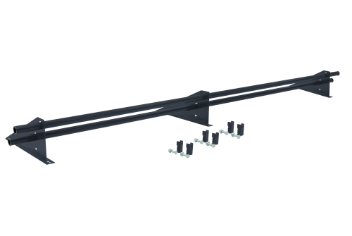 Снегозадержатель трубчатый для фальцевой кровли Optima RAL 7024 3м