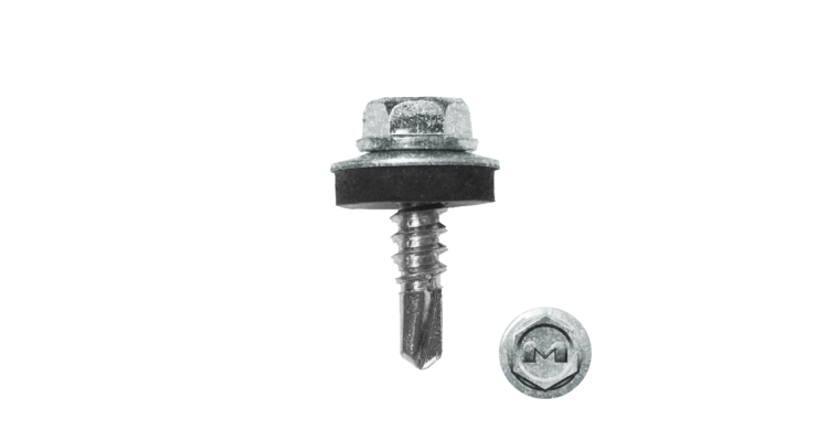 Саморез по металлу Daxmer 5,5х19 Цинк (250) сверло №3